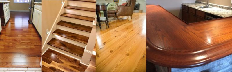 gỗ lau dầu so sánh bóng và mờ