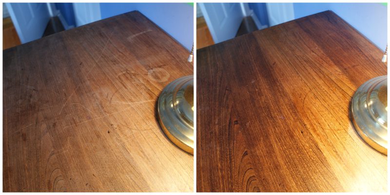 dầu lau gỗ teak chà nhám đúng kỹ thuật