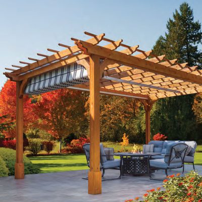 mua dầu lau gỗ cho pergola gỗ